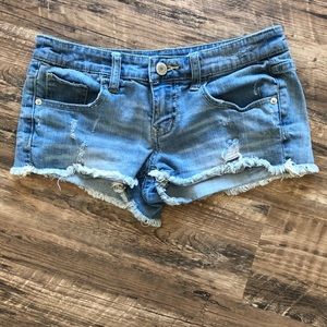 3/$25 - Mossimo Supply Co distressed denim shorts